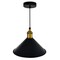 Cwi Lighting Brave 1 Light Down Mini Pendant With Black Finish 9605P8-1-101-B - alternate 2